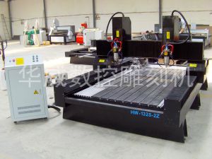 嘉兴桐乡双头立体多功能石材雕刻机HW-1325-2Z
